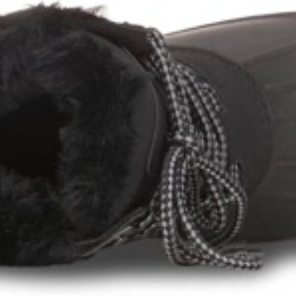 Khombu Women's Kathleen Waterproof Boot Mid Calf Black Size 6 - Picture 4 of 5